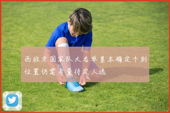 西班牙国家队大名单基本确定个别位置仍需考量待定人选